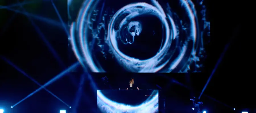 Tokimonsta live visuals
